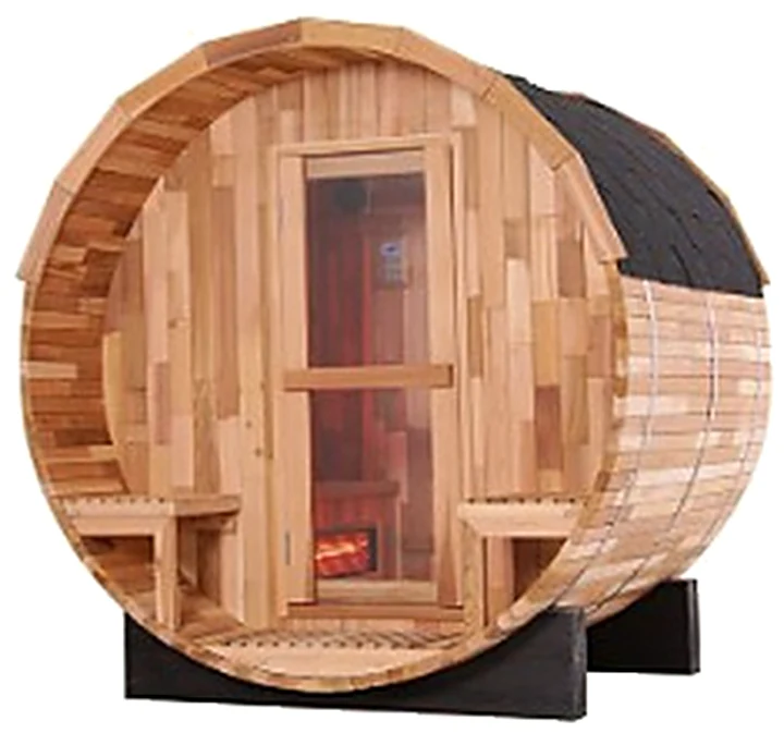 BO-408 Barrel Saunas — Black Onyx Sauna and Ice Bath Co.